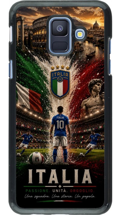 Coque Samsung Galaxy A6 - Football Italie splash 2026