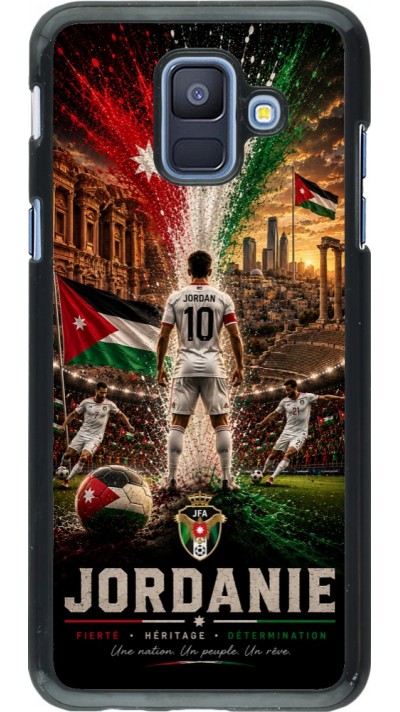 Coque Samsung Galaxy A6 - Football Jordanie splash 2026