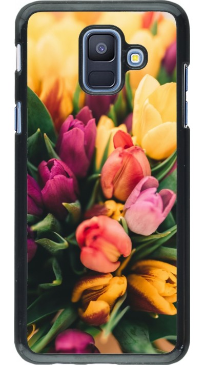 Coque Samsung Galaxy A6 - Bouquet of tulips Spring 2026