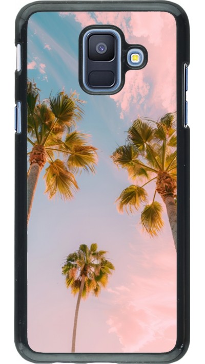 Samsung Galaxy A6 Case Hülle - Summer 2025 Palmiers Samsung Galaxy A6 Case Hülle - Summer 2025 Palmiers
