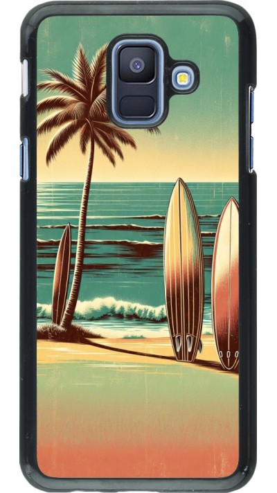 Samsung Galaxy A6 Case Hülle - Surf Paradise Samsung Galaxy A6 Case Hülle - Surf Paradise