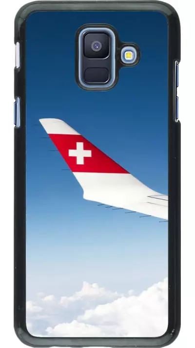 Coque Samsung Galaxy A6 - Fête Nationale Suisse Sky Swiss Flag