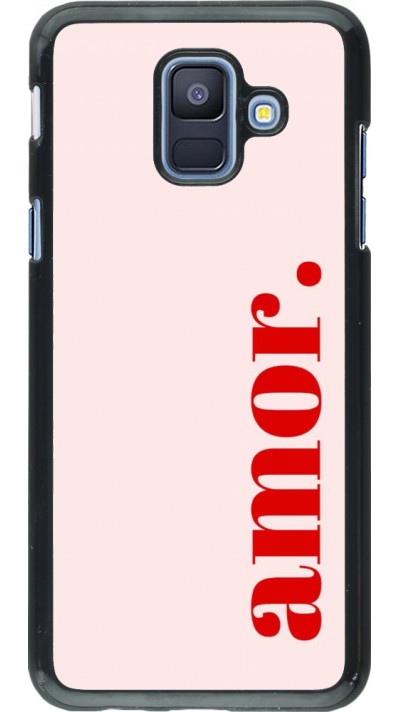 Samsung Galaxy A6 Case Hülle - Valentine 2024 amor Samsung Galaxy A6 Case Hülle - Valentine 2024 amor