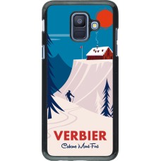 Samsung Galaxy A6 Case Hülle - Verbier Cabane Mont-Fort