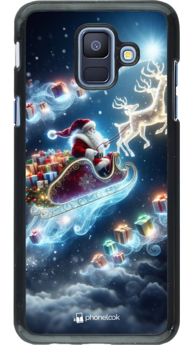 Samsung Galaxy A6 Case Hülle - Weihnachten 2023 Verzauberter Weihnachtsmann Samsung Galaxy A6 Case Hülle - Weihnachten 2023 Verzauberter Weihnachtsmann