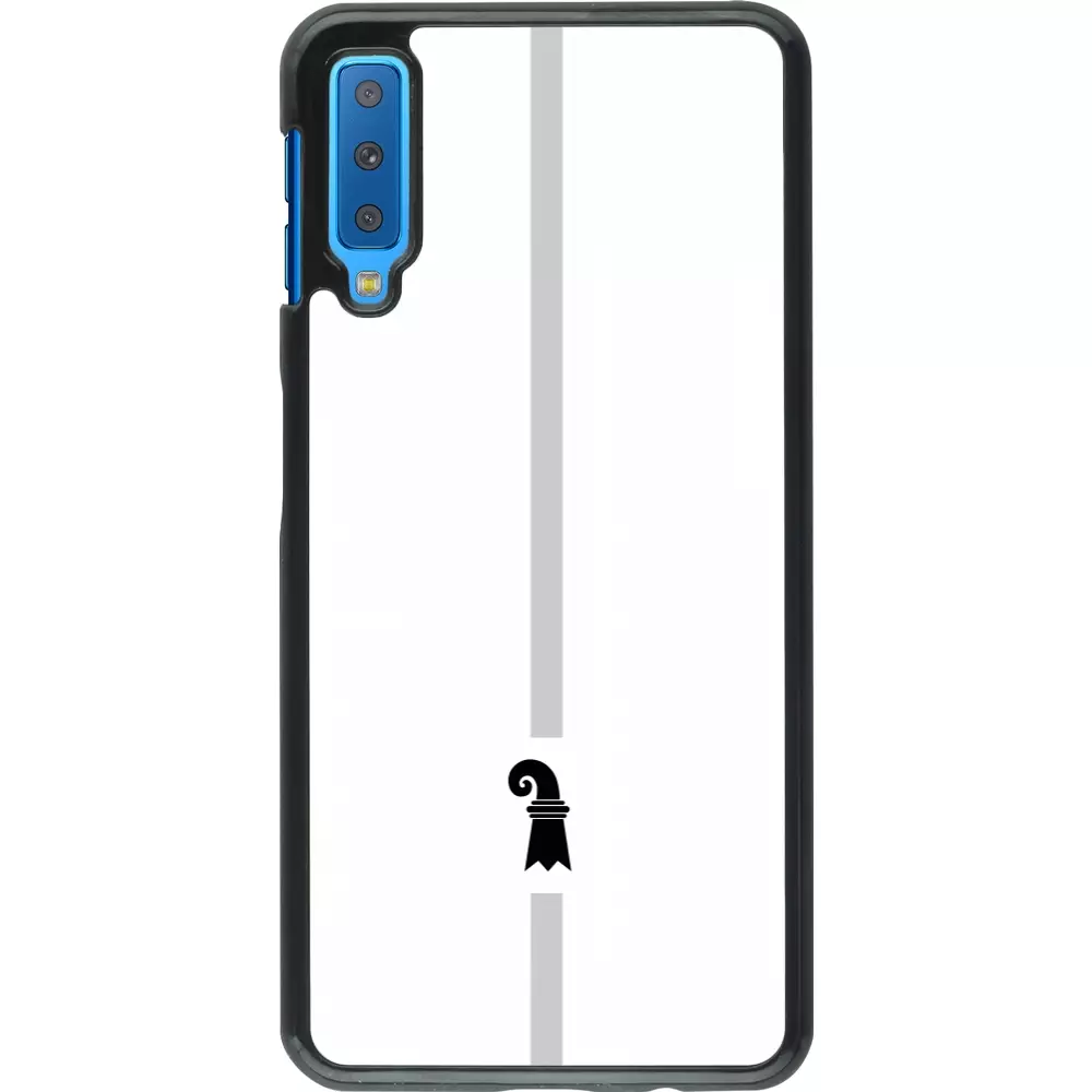 Coque Samsung Galaxy A7 - Canton BS blanc