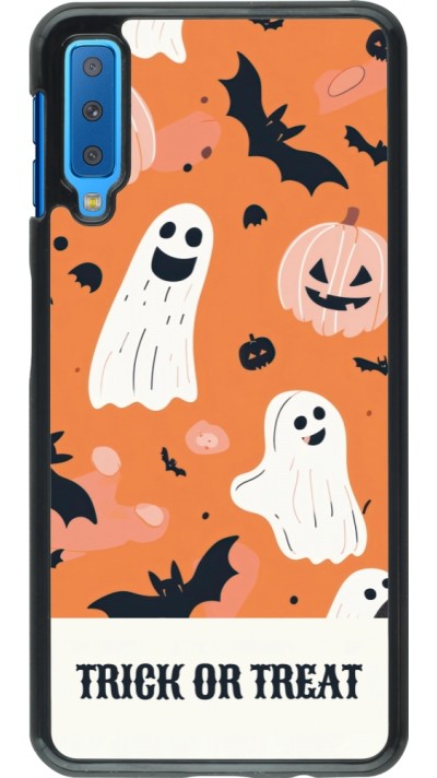 Samsung Galaxy A7 Case Hülle - Halloween 2025 Trick treat Samsung Galaxy A7 Case Hülle - Halloween 2025 Trick treat