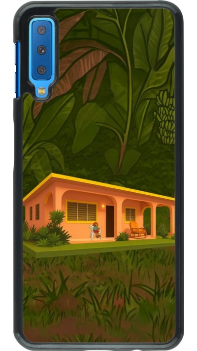 Samsung Galaxy A7 Case Hülle - Benitos house DTMF