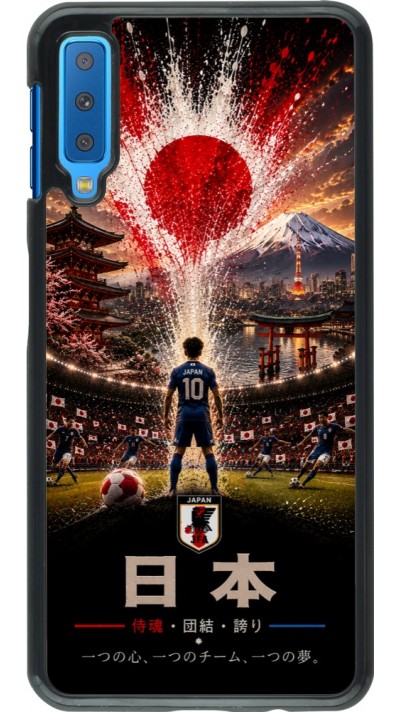 Samsung Galaxy A7 Case Hülle - Fussball Japan splash 2026
