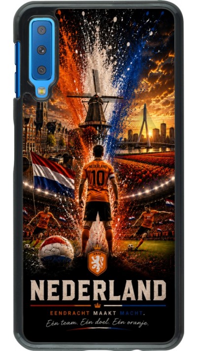Samsung Galaxy A7 Case Hülle - Fussball Niederlande splash 2026