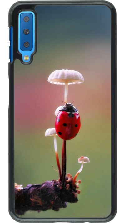 Samsung Galaxy A7 Case Hülle - Ladybird on a mushroom Spring 2026