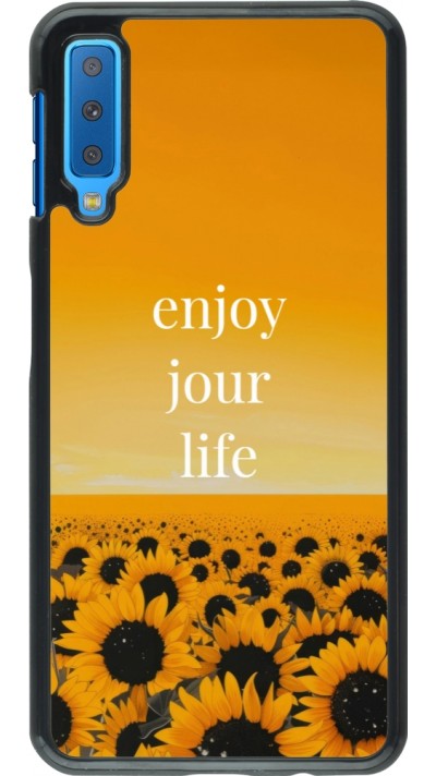Samsung Galaxy A7 Case Hülle - Summer 2025 Enjoy your life