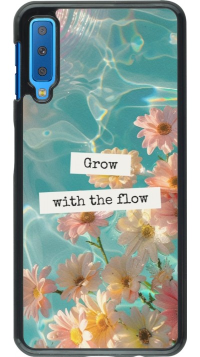 Samsung Galaxy A7 Case Hülle - Summer 2025 Grow with the flow