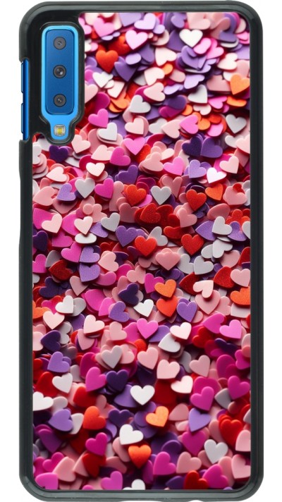 Coque Samsung Galaxy A7 - Valentine 2025 Confetti