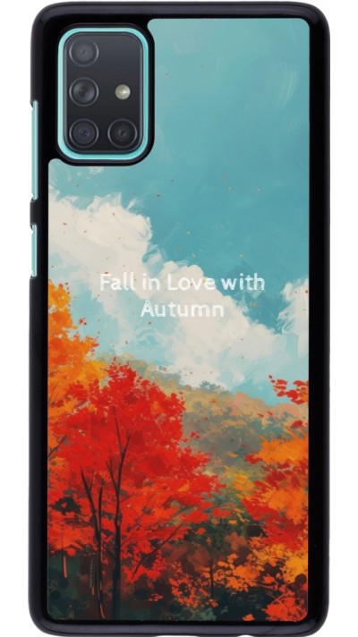 Coque Samsung Galaxy A71 - Autumn 25 Fall in love