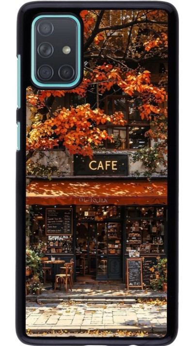 Coque Samsung Galaxy A71 - Autumn 25 Coffee shop