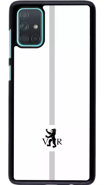 Coque Samsung Galaxy A71 - Canton AR blanc