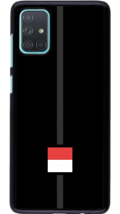 Coque Samsung Galaxy A71 - Canton SO noir