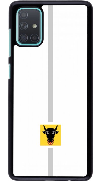 Coque Samsung Galaxy A71 - Canton UR blanc