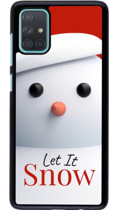 Samsung Galaxy A71 Case Hülle - Christmas 25 Xmas Snowman