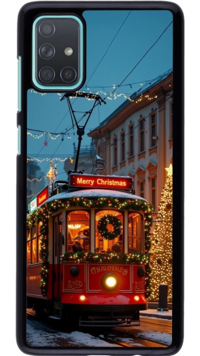 Samsung Galaxy A71 Case Hülle - Christmas 25 Xmas Train