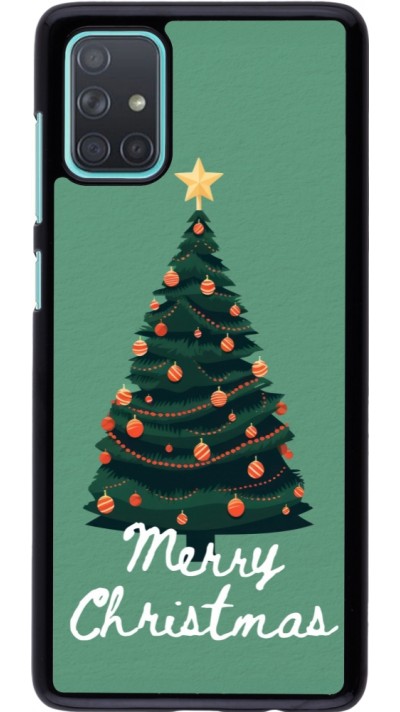 Samsung Galaxy A71 Case Hülle - Christmas 25 Xmas Tree