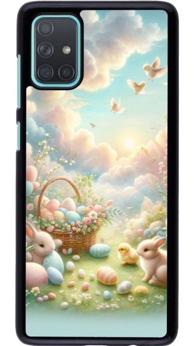 Coque Samsung Galaxy A71 - Easter 2025 Pastel Pâques