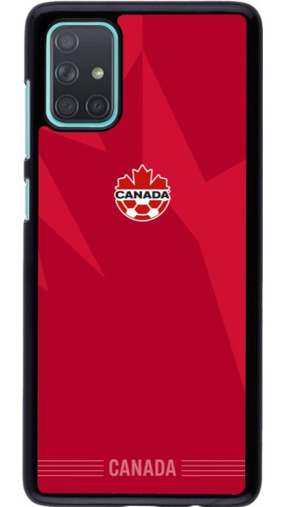 Coque Samsung Galaxy A71 - Maillot de football Canada 2026 personnalisable