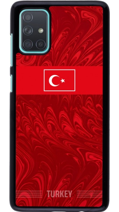 Coque Samsung Galaxy A71 - Maillot de football Turquie 2026 personnalisable