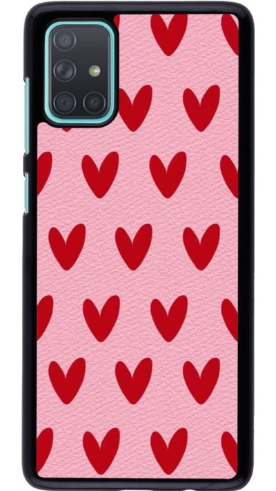 Coque Samsung Galaxy A71 - Saint Valentines Day 26 Pattern heart