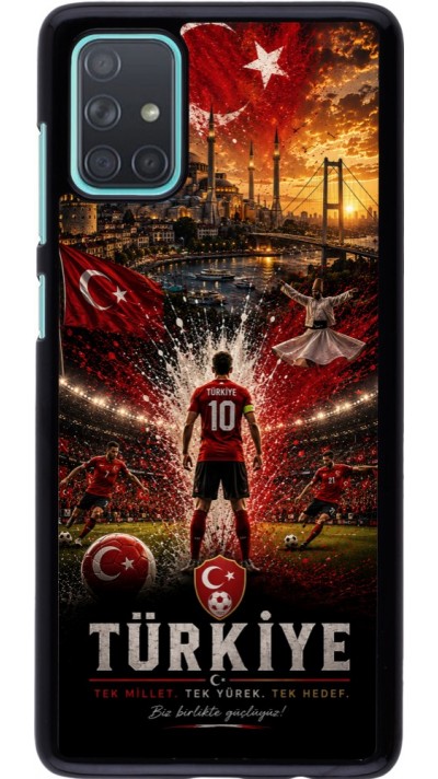 Coque Samsung Galaxy A71 - Football Turquie splash 2026