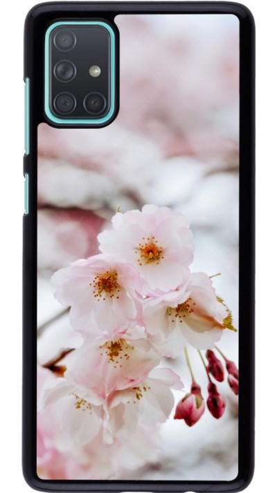 Samsung Galaxy A71 Case Hülle - Cherry tree Spring 2026