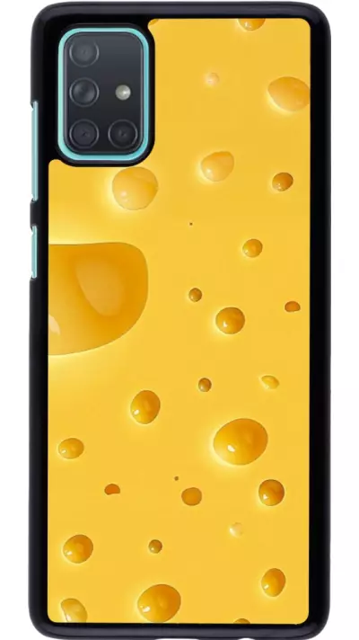 Coque Samsung Galaxy A71 - Fête Nationale Suisse Cheese