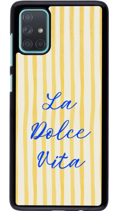 Samsung Galaxy A71 Case Hülle - The good life 2026