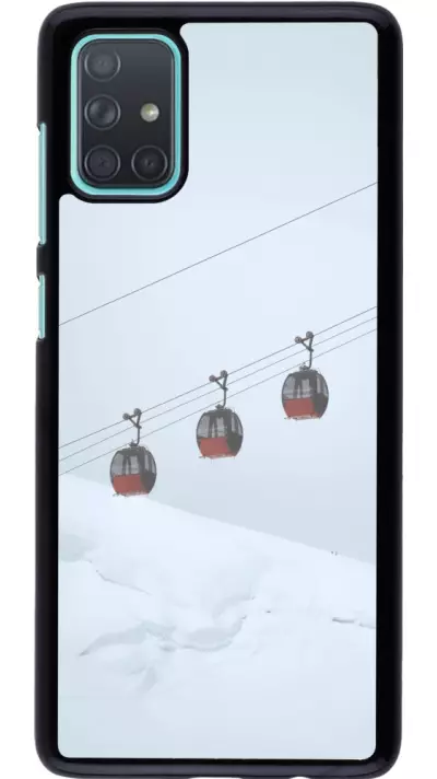 Coque Samsung Galaxy A71 - Winter 22 ski lift