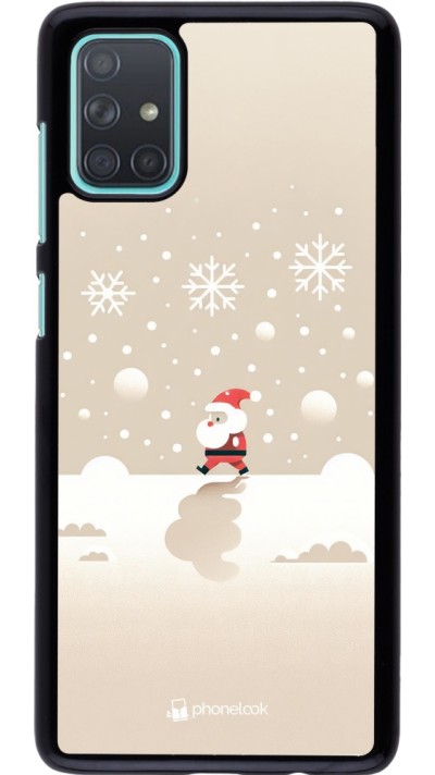 Samsung Galaxy A71 Case Hülle - Weihnachten 2023 Minimalistischer Weihnachtsmann Samsung Galaxy A71 Case Hülle - Weihnachten 2023 Minimalistischer Weihnachtsmann