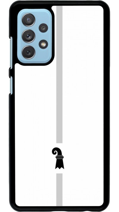 Coque Samsung Galaxy A72 - Canton BS blanc