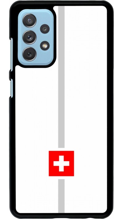 Coque Samsung Galaxy A72 - Canton CH blanc