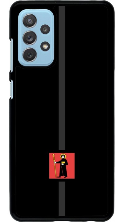 Coque Samsung Galaxy A72 - Canton GL noir