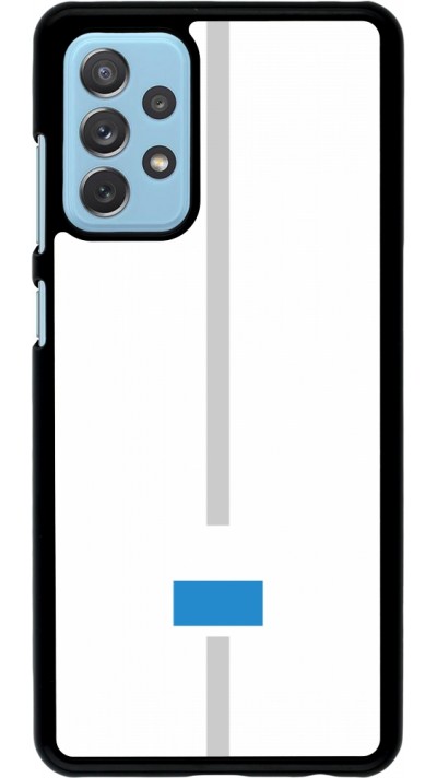 Coque Samsung Galaxy A72 - Canton LU blanc