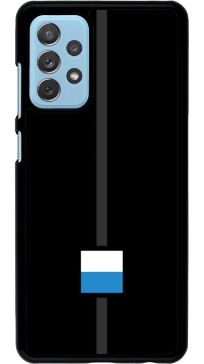 Coque Samsung Galaxy A72 - Canton LU noir