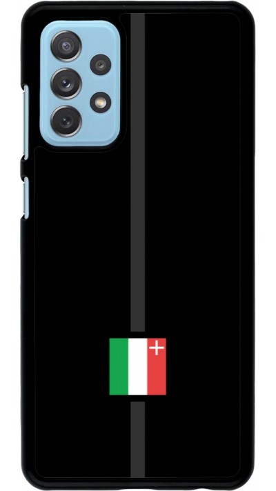 Coque Samsung Galaxy A72 - Canton NE noir