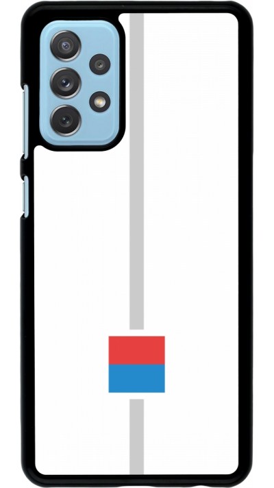 Coque Samsung Galaxy A72 - Canton TI blanc