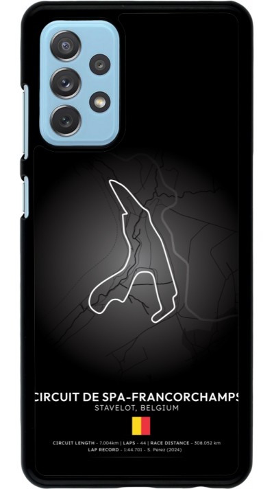 Coque Samsung Galaxy A72 - F1 Track 2025 Belgium