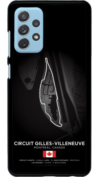 Coque Samsung Galaxy A72 - F1 Track 2025 Canada