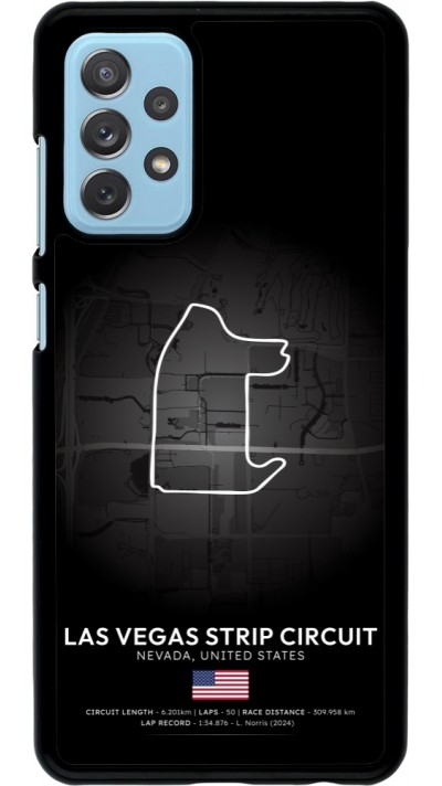 Coque Samsung Galaxy A72 - F1 Track 2025 Las Vegas