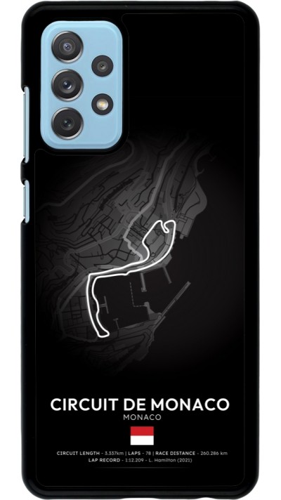 Coque Samsung Galaxy A72 - F1 Track 2025 Monaco