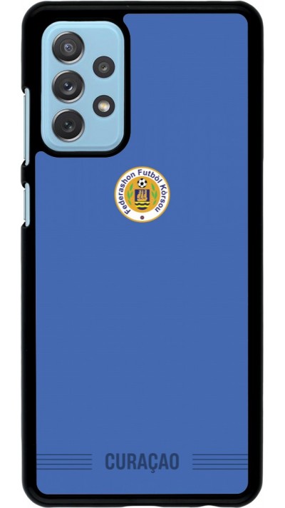 Samsung Galaxy A72 Case Hülle - Curaçao 2026 personalisierbares Fussballtrikot