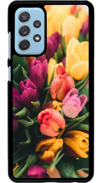 Samsung Galaxy A72 Case Hülle - Bouquet of tulips Spring 2026