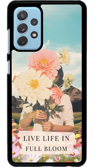 Samsung Galaxy A72 Case Hülle - Live life in full moon Spring 2026